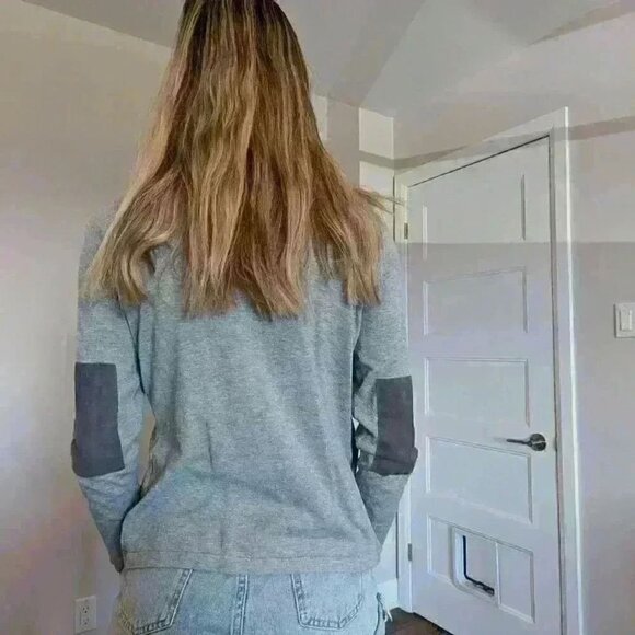 Conrad C Collection, Suede Cardigan, Grey, Size XS - Picture 6 of 7